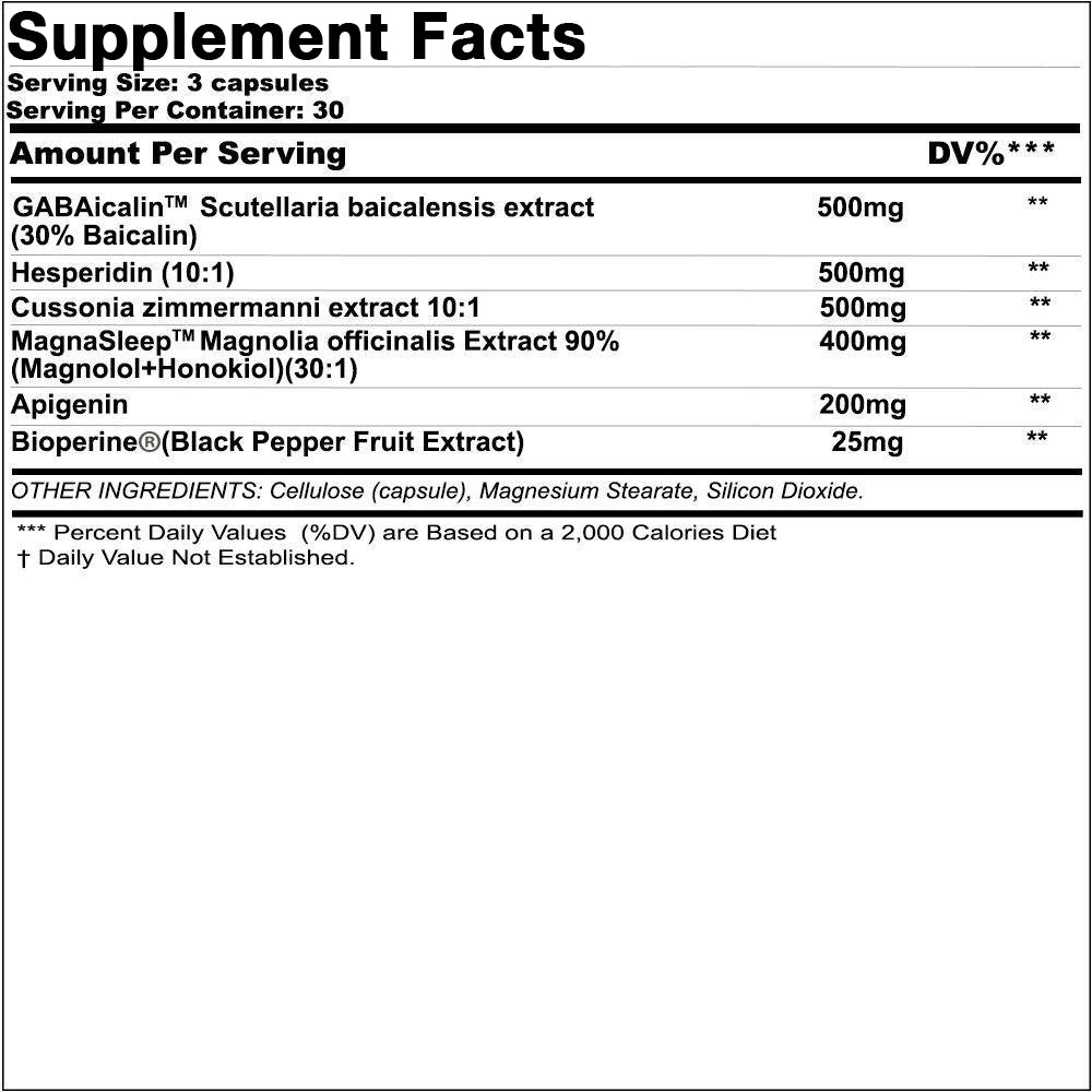 CHEMIX- SLEEP (FORMULATED BY THE GUERRILLA CHEMIST)