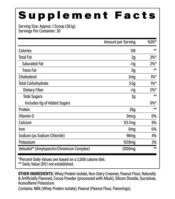 WheyIsolateChocolateSuppFacts_